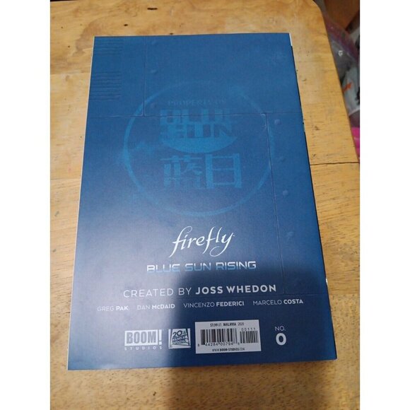 Firefly Blue Sun Rising #0 Cvr A Main (2020 Boom! Studios) - Picture 2 of 2